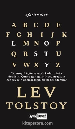 Aforizmalar / Lev Tolstoy