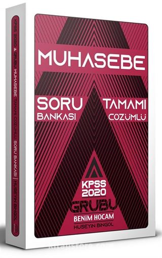 2020 KPSS A Grubu Muhasebe Tamamı Çözümlü Soru Bankası
