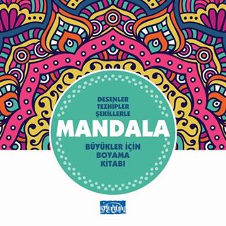 Mandala Büyükler İçin Boyama (Turkuaz Kitap)
