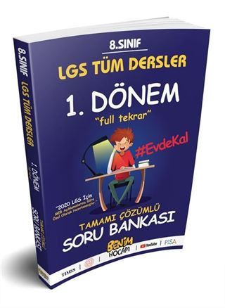 LGS 8.Sınıf Tüm Dersler 1.Dönem Full Tekrar Soru Bankası