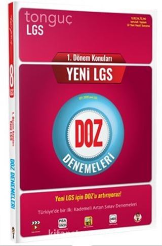 1. Dönem Konuları Yeni LGS Doz Denemeleri