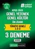 2020 KPSS Genel Yetenek Genel Kültür Ön Lisans Türkiye Geneli Deneme (1.2.3) 3'lü Deneme Seti