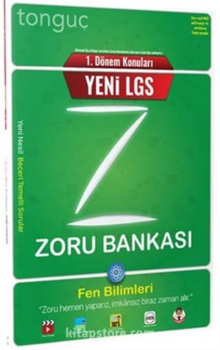 1. Dönem Konuları Yeni LGS Zoru Bankası Fen Bilimleri