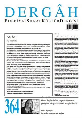 Dergah Edebiyat Sanat Kültür Dergisi Sayı:364 Haziran 2020