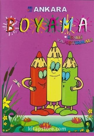 Stickerli Kalın Boyama (Mor)