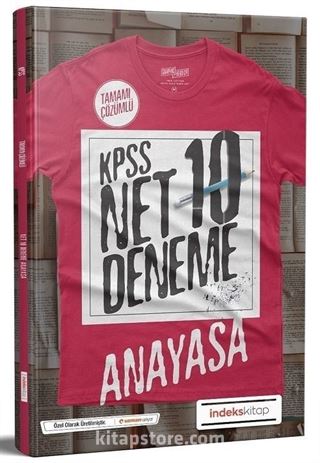 2020 KPSS Anayasa Net 10 Deneme Çözümlü
