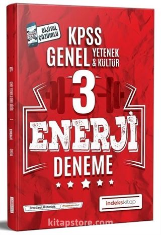 2020 KPSS Genel Yetenek Genel Kültür Enerji 3 Deneme Çözümlü