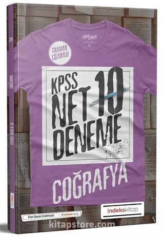 2020 KPSS Coğrafya Net 10 Deneme Çözümlü