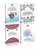 Yetişkinler İçin Mandala Boyama Seti 2 (4 Kitap)
