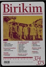 Birikim Aylık Sosyalist Kültür Dergisi Sayı:374-375 Haziran-Temmuz 2020