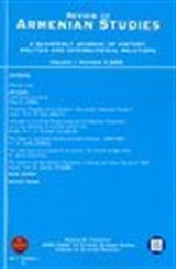 Review of Armenian Studies Volume 1 Number 4 2003