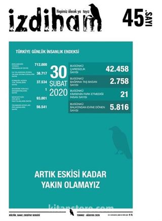 İzdiham Dergisi 45. Sayı Temmuz-Ağustos 2020