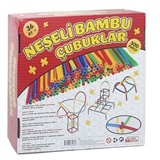 Zekice Eğlenceli Bambu Çubuklar 300 Parça(590663)