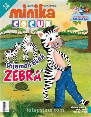 Minika Çocuk Aylık Çocuk Dergisi Sayı: 43 Temmuz 2020