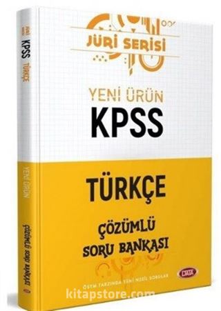 2020 KPSS Türkçe JÜRİ Soru Bankası Çözümlü