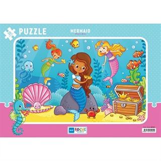 30 Parça Puzzle - Mermaid (Deniz Kızı)