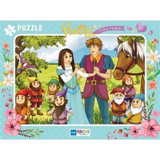 72 Parça Puzzle - Princess (Pamuk Prenses)