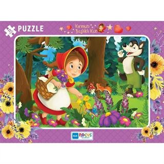 72 Parça Puzzle - Kırmızı Başlıklı Kız