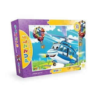 50 Parça Puzzle - Helikopter (BF142)