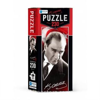 230 Parça Kutulu Puzzle - Başöğretmen Atatürk