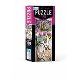 128 Parça Puzzle - White Bicycle