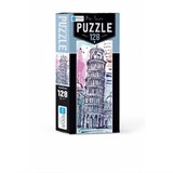 128 Parça Puzzle - Pisa Tower