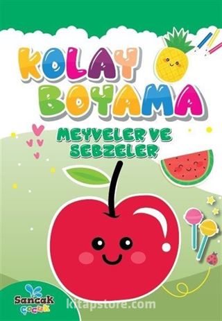 Kolay Boyama / Meyveler ve Sebzeler