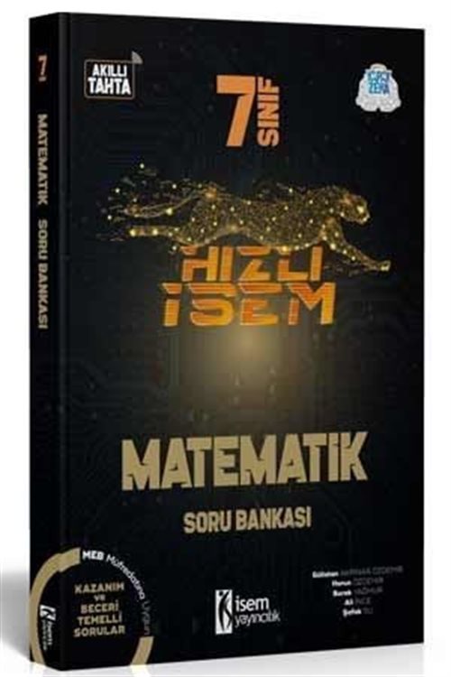 7. Sınıf Hızlı İsem Matematik Soru Bankası