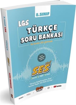 LGS 8.Sınıf SES Serisi Türkçe Soru Bankası