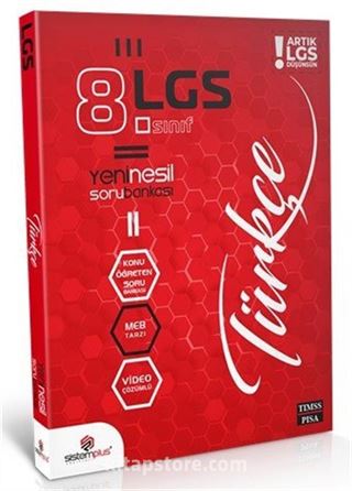 LGS Türkçe Video Konu Anlatım ve Çözümlü Soru Bankası