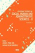 Academic Studies in Social, Human and Administrative Sciences -II Vol 1