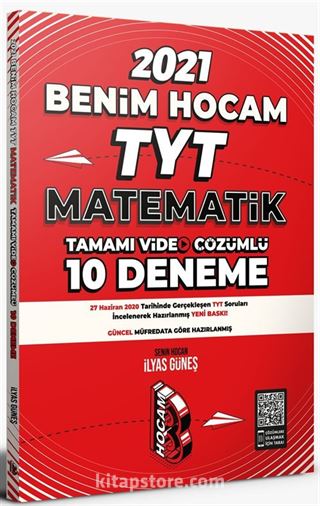 2021 TYT Matematik Tamamı Video Çözümlü 10 Deneme Sınavı