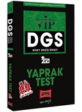 2021 DGS VIP Çek Kopart Yaprak Test