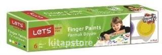 Lets Parmak Boyası 25mg 6 Renk (L5500)