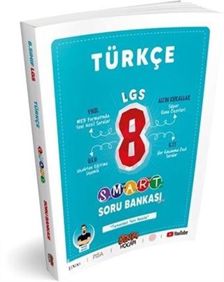 LGS 8. Sınıf Smart Serisi Türkçe Soru Bankası