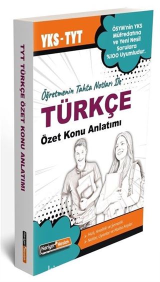 TYT Türkçe Öğretmenin Tahta Notları ile Özet Konu Anlatımı