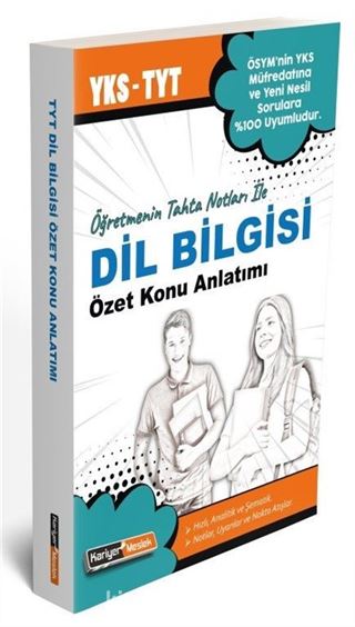 TYT Dil Bilgisi Öğretmenin Tahta Notları ile Özet Konu Anlatımı
