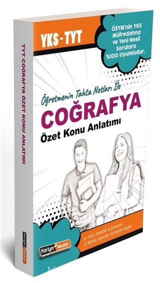 TYT Coğrafya Öğretmenin Tahta Notları ile Özet Konu Anlatımı
