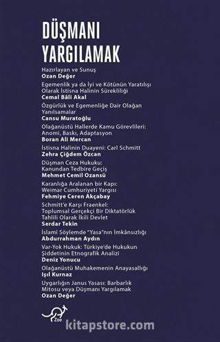 Düşmanı Yargılamak