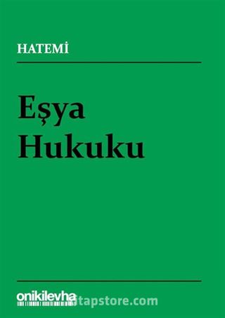 Eşya Hukuku