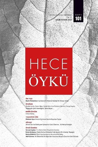 Hece Öykü İki Aylık Öykü Dergisi Sayı:101 Ekim-Kasım 2020