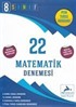 8. Sınıf LGS Matematik 22 Denemesi
