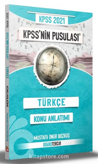 2021 KPSS'nin Pusulası Türkçe Konu Anlatımı