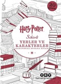 Harry Potter Sihirli Yerler ve Karakterler Kartpostal Boyama Kitabı