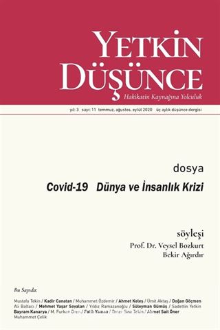 Yetkin Düşünce Sayı:11 Temmuz-Ağustos-Eylül 2020