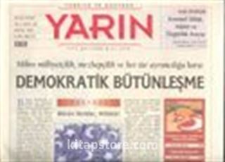 Türkiye ve Dünyada YARIN Yıl: 2 Sayı:20 Aralık 2003