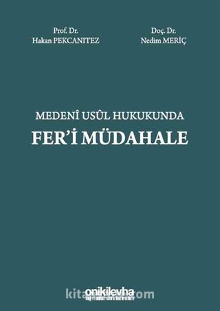 Medeni Usul Hukukunda Fer'i Müdahale