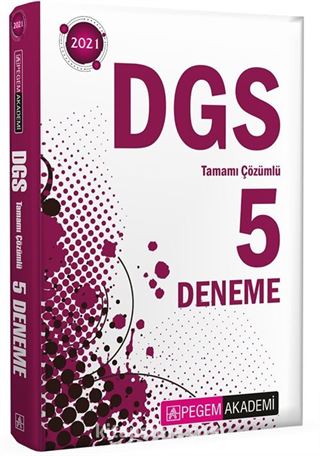 2021 DGS Tamamı Çözümlü 5 Deneme