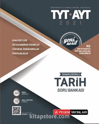 TYT-AYT Tamamı Çözümlü Tarih Soru Bankası