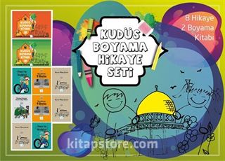 Çocuklar İçin Kudüs Hikaye ve Boyama Seti (11 Kitap)